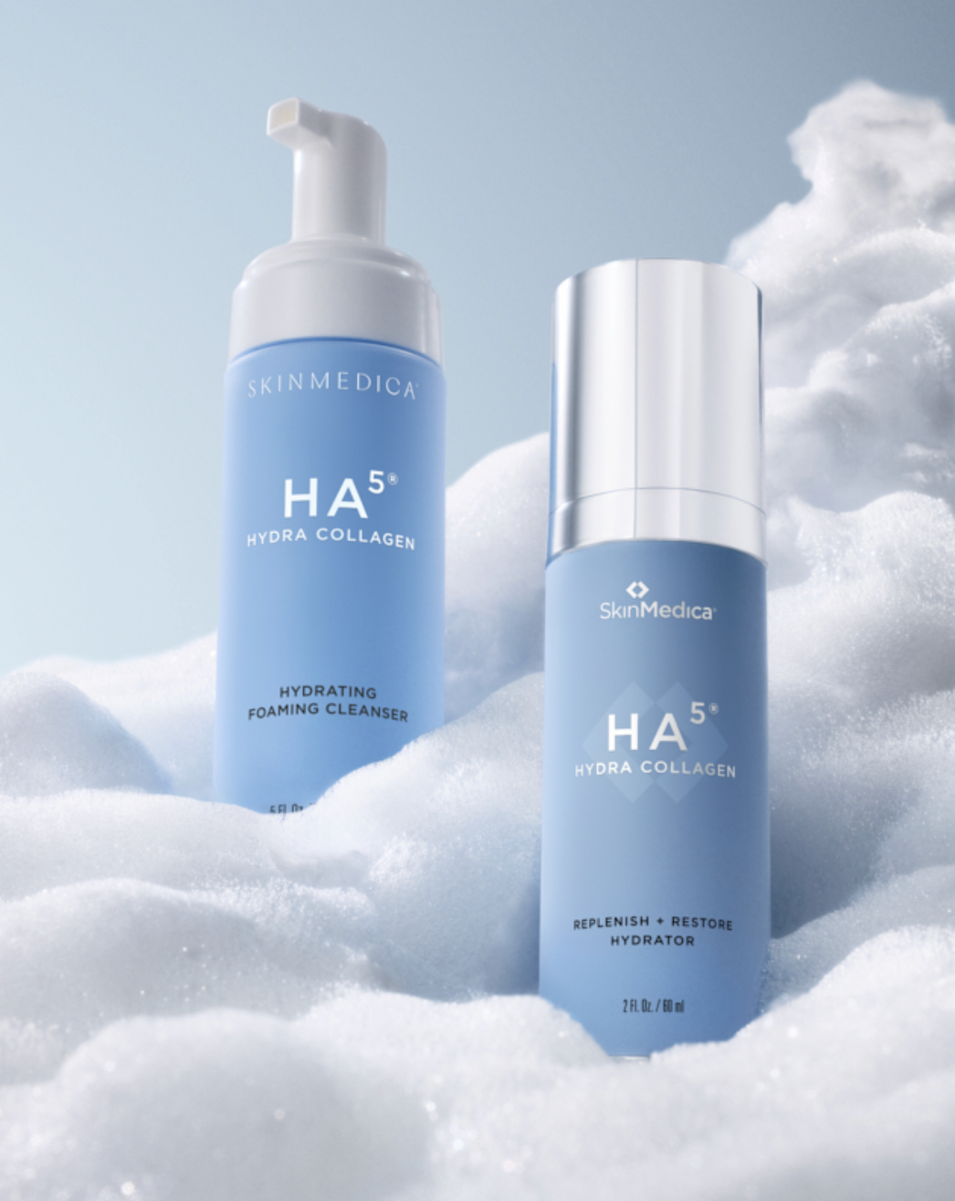 HA⁵® Hydra Collagen Hydrating Foaming Cleanser