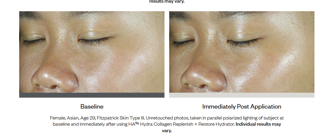 HA⁵® Hydra Collagen Replenish + Restore Hydrator