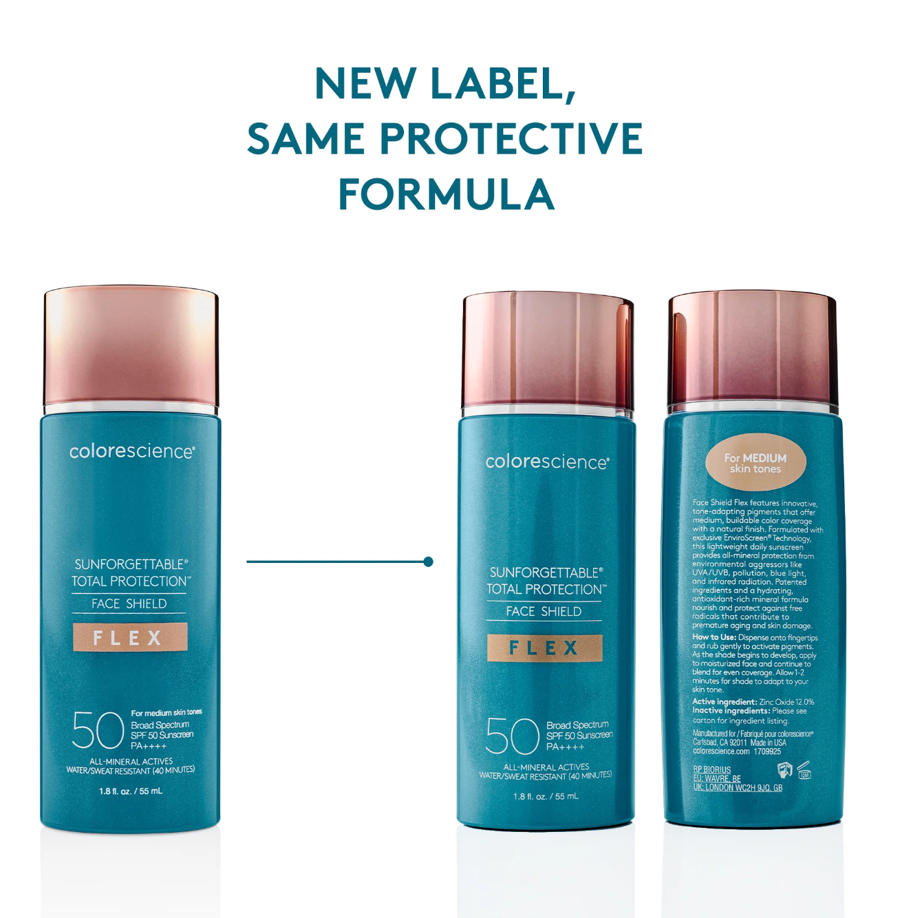 Sunforgettable® Total Protection® Face Shield Flex SPF 50