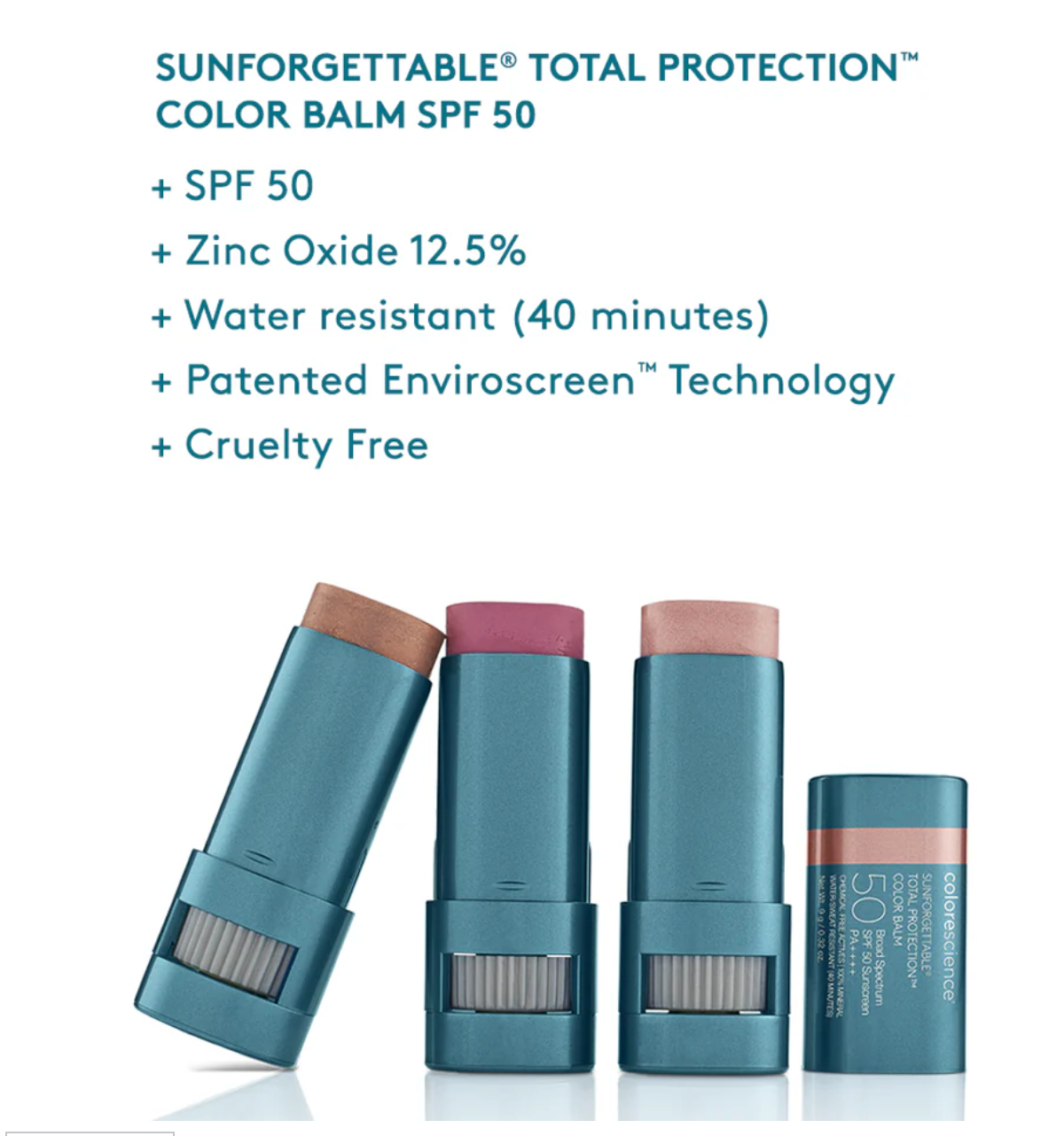 Sunforgettable® Total Protection® Color Balm SPF 50