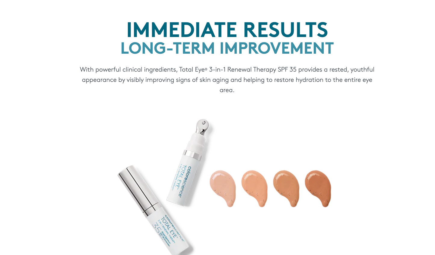 Total Eye® 3-in-1 Renewal Therapy SPF 35