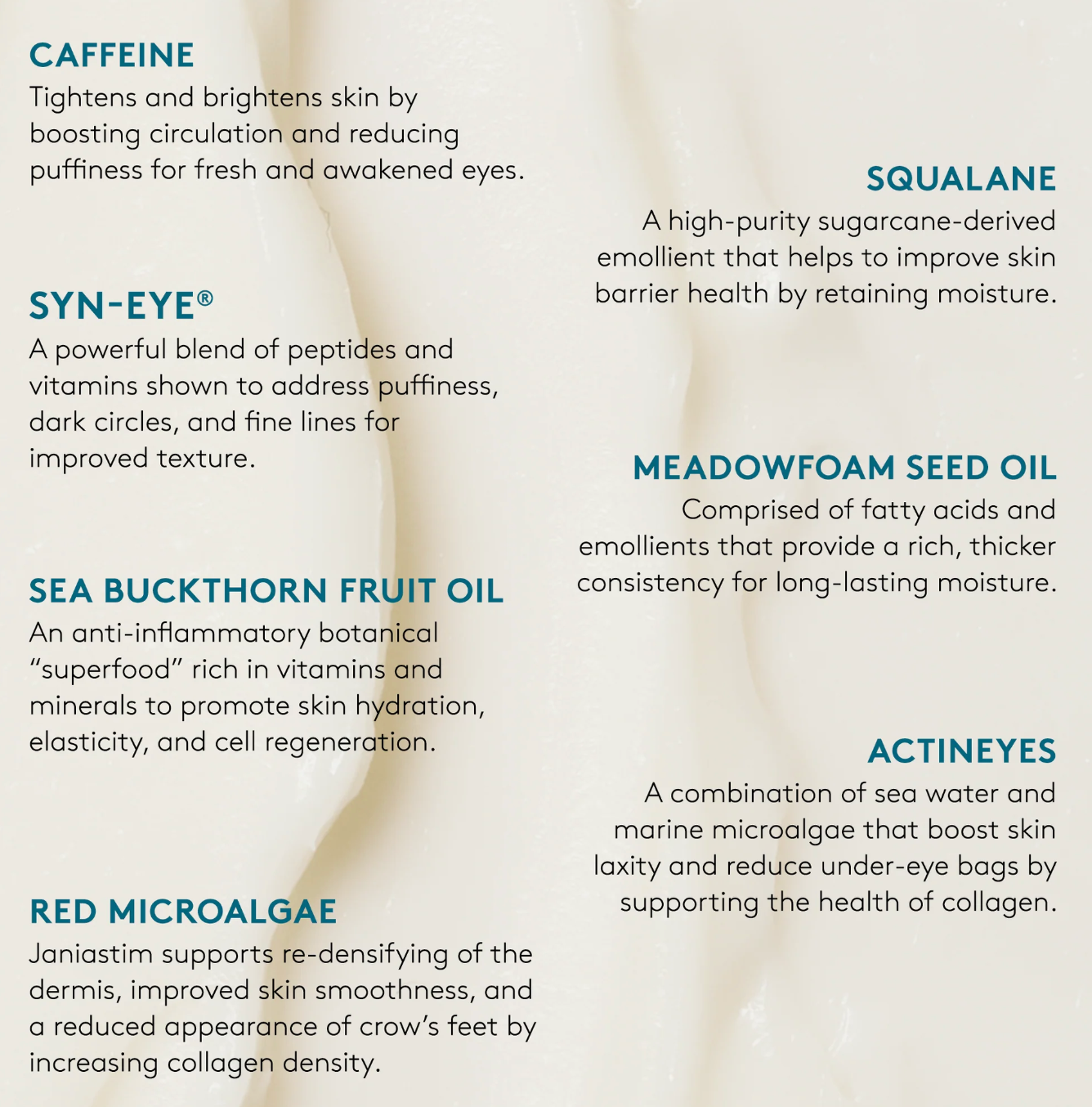 Total Eye® Firm & Repair Cream
