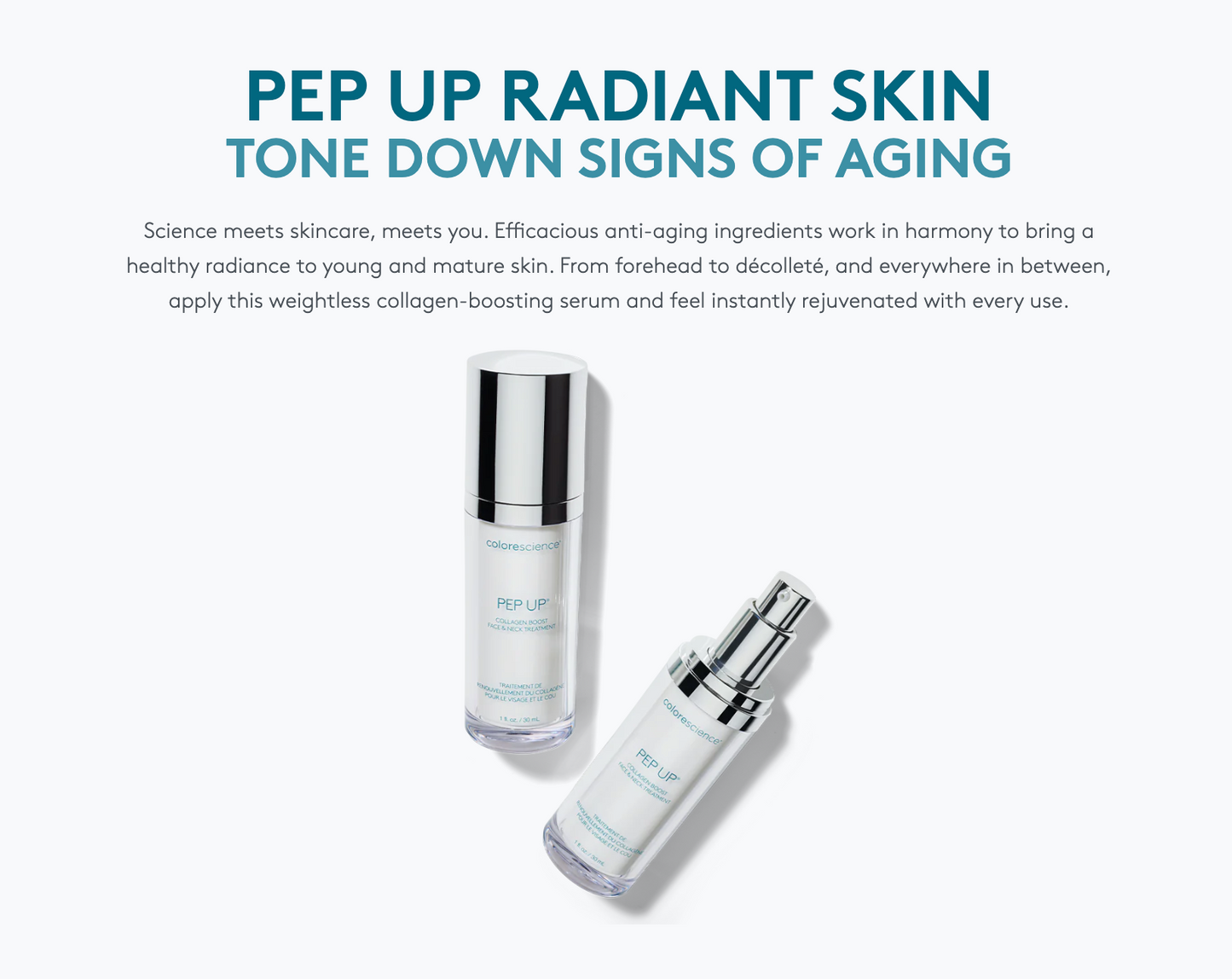 Pep Up® Collagen Boost Face & Neck Serum